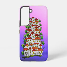 Capa de telefone S22 (Arroz - Desenho manual)