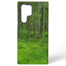 Capa de telefone Serene Green Forest Samsung