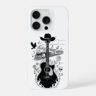 Capa de telefone tema Johnny Cash