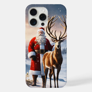 Capa de telefone tema Natal Iphone 15 pro max