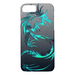 capa de telefone tribal verde do dragão