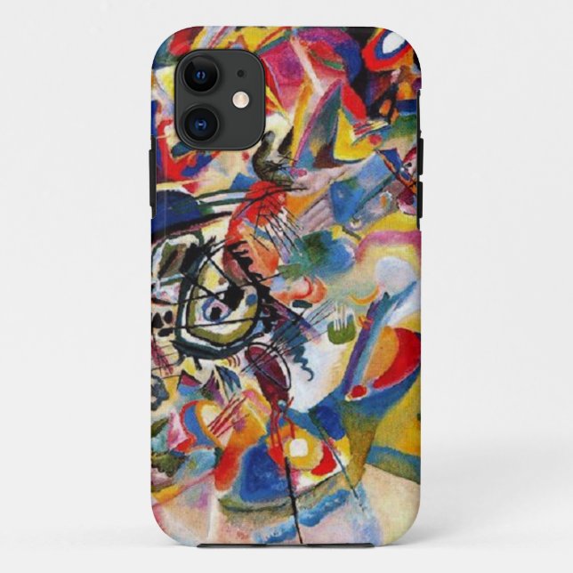 capa de telefone Wassily Kandinsky iPhone SE/5/5S (Verso)
