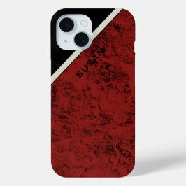 Capa de telefone "Wood Red"