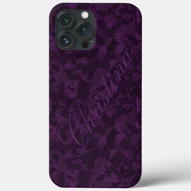 Capa de telefone Xtreme HAMbWG - Camuflagem Ametis (Verso)