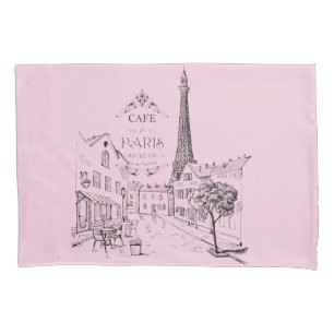 Capa de Travesseiro Café Paris