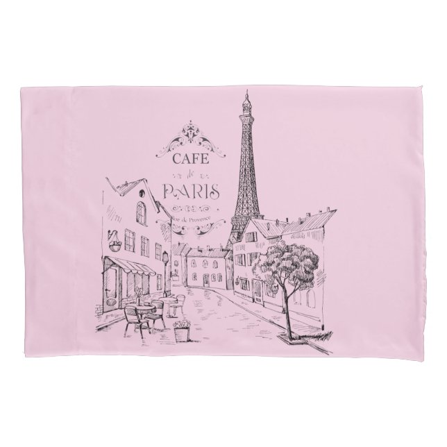Capa de Travesseiro Café Paris (Frente)