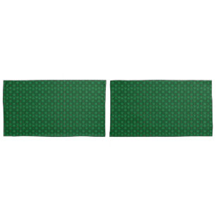 Capa de Travesseiro Rei Verde Mid Mod Garland