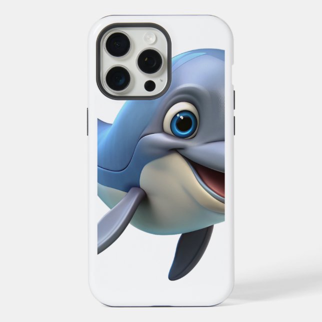 Capa Dolphin Apple iPhone 15 pro max (Verso)