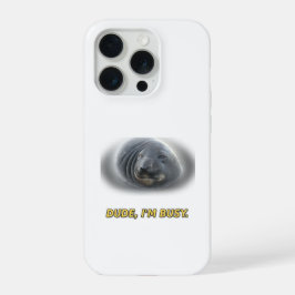 Capa engraçada para iPhone 15 Pro do Cara Foca Ocu