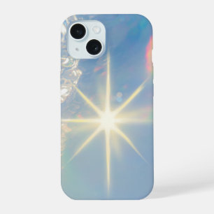 Capa Futurista Azul Cromo para iPhone 14 Pro Max