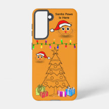 Capa Galaxy para Gato Santa Paws Está Aqui – Laran