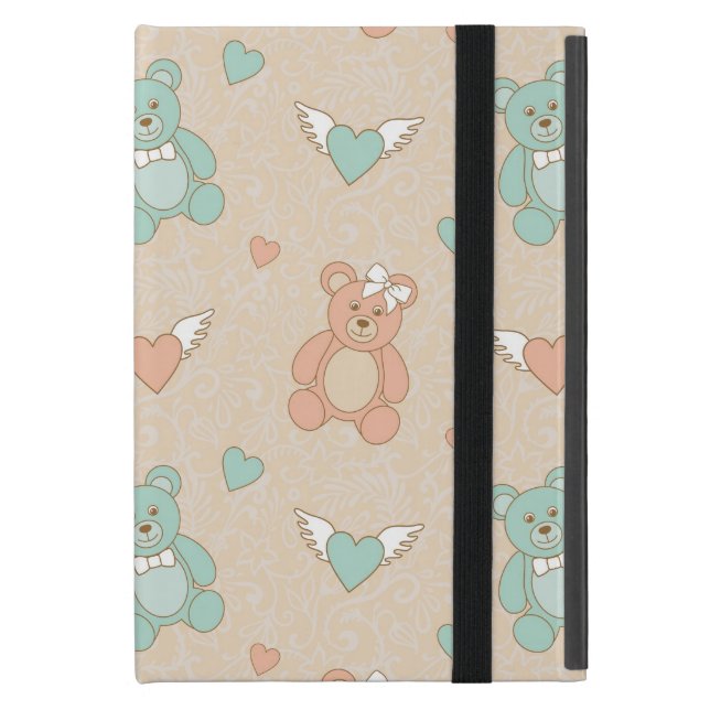 Capa iPad Mini Casamento-ursinhos (Frente fechado)