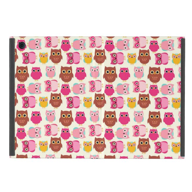 Capa iPad Mini Corujas Cutes (Exterior)