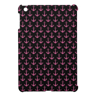 Capa iPad Mini Mini caso do iPad preto e cor-de-rosa da âncora