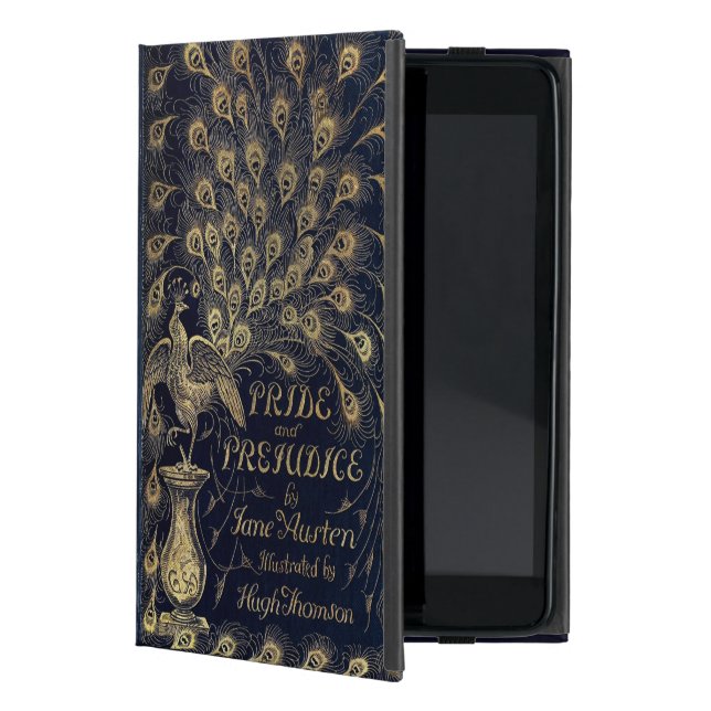 Capa iPad Mini Orgulho e Preconceito Antiquado de Jane Austen (Frente)