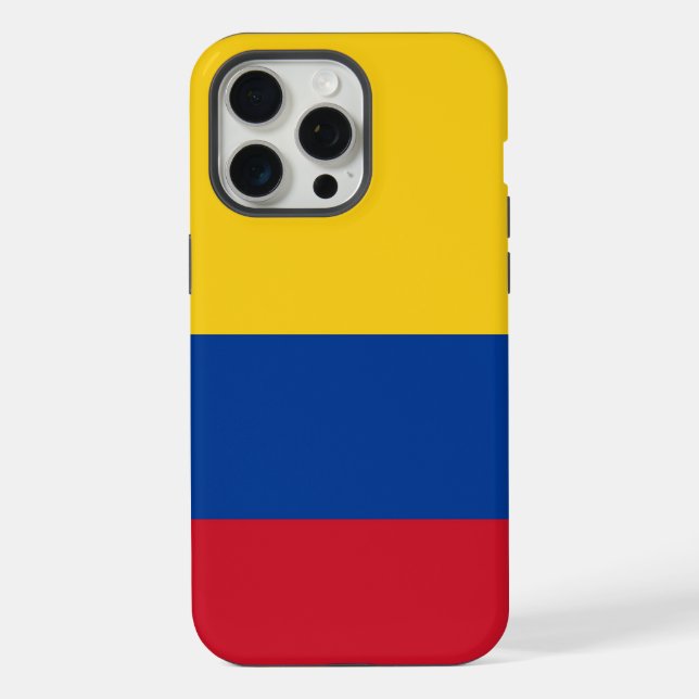 Capa para Apple iPhone 15 Pro Max, bandeira da Col (Verso)