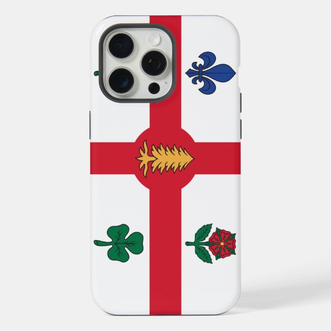Capa para Apple iPhone 15 Pro Max, bandeira de Mon (Verso)