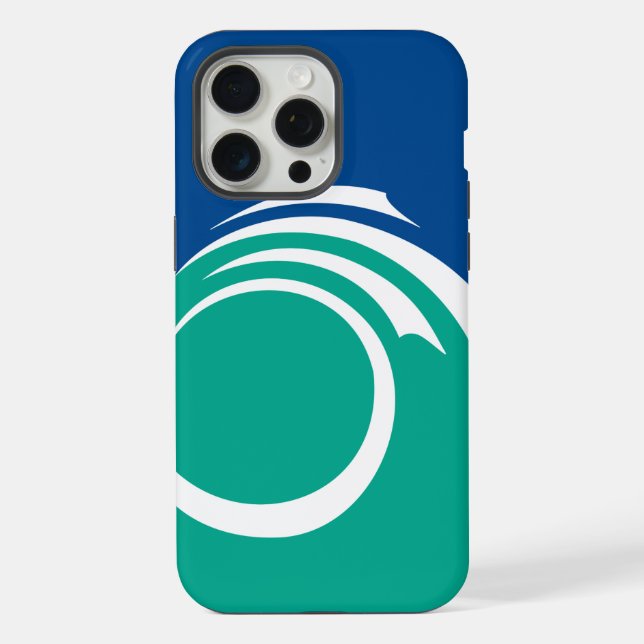 Capa para Apple iPhone 15 Pro Max, bandeira de Ott (Verso)