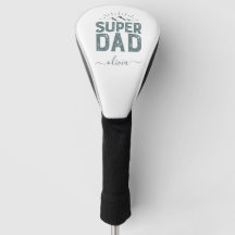 Capa para Cabeça de Taco de Golfe Super Papai – Pe