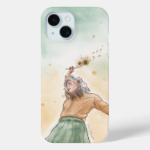 Capa para Celular | Rapariga com Flor