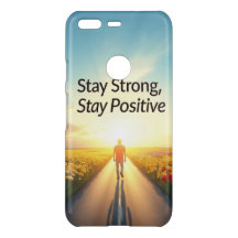 **Capa de telefone Design positiva - Fique forte**
