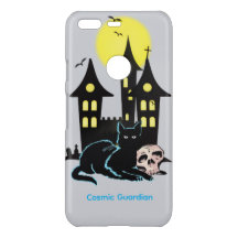 Cosmic Guardian Celestial Cat iPhone Case