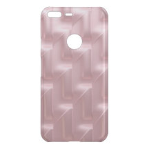 Padrão Geométrico na moda cor-de-rosa Google Case