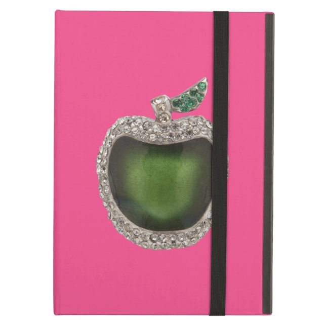 Capa Para iPad Air Apple verde Jeweled (Frente fechado)
