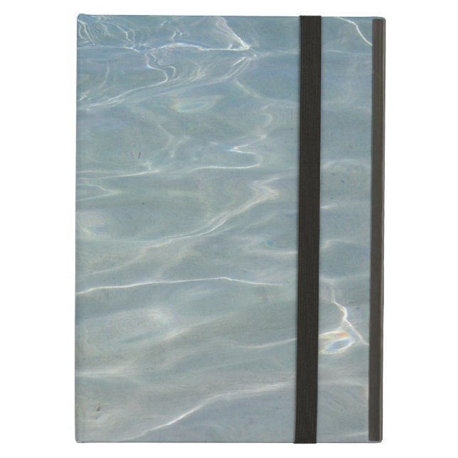 Capa Para iPad Air Caribe Água Abstrato Natureza Azul (Frente fechado)
