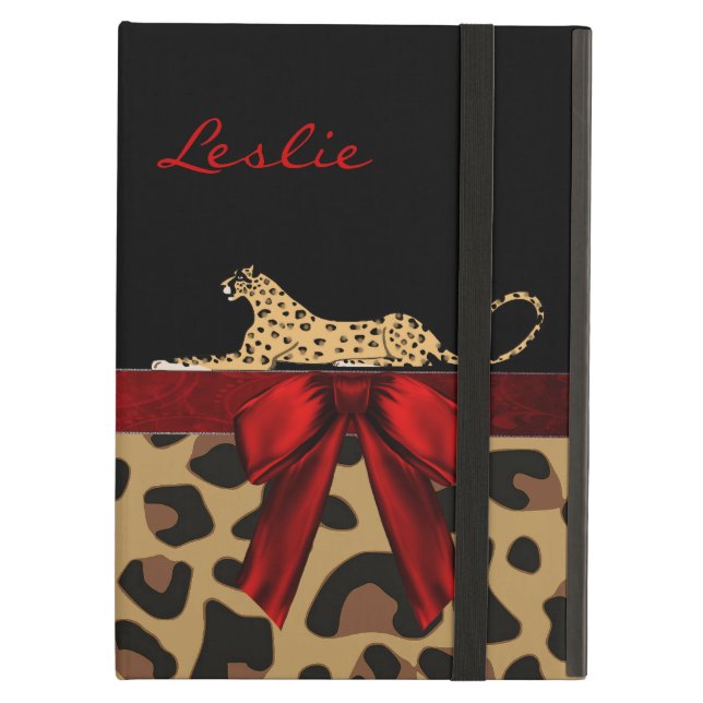 Capa Para iPad Air Chic Jaguar Air Case Stand (Frente fechado)