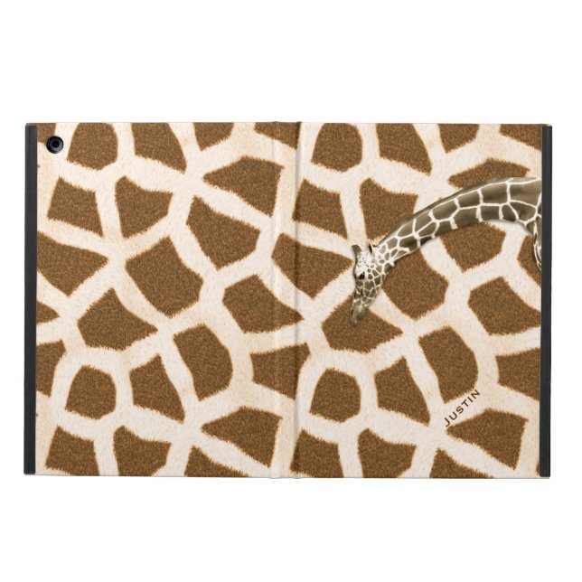 Capa Para iPad Air Giraffe iPad Air Case com Stand (Exterior)