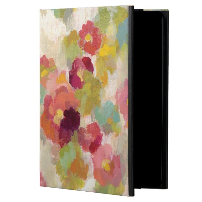 Capa Para iPad Air Jardim coral e esmeralda (Frente)