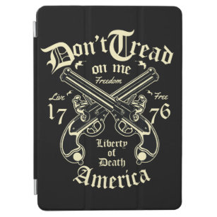 Capa Para iPad Air Liberdade de Morte EUA vive livre