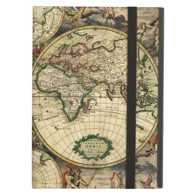 Capa Para iPad Air Mapa do mundo de 1689 presentes (Frente fechado)