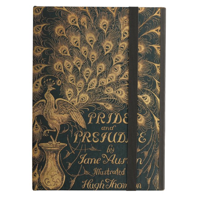 Capa Para iPad Air Orgulho e preconceito Jane Austen (1894) (Frente fechado)
