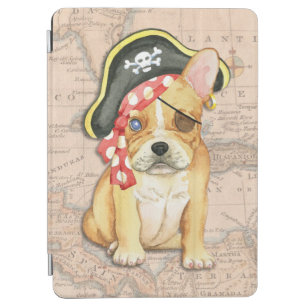 Capa Para iPad Air Pirata para Bulldog Francês