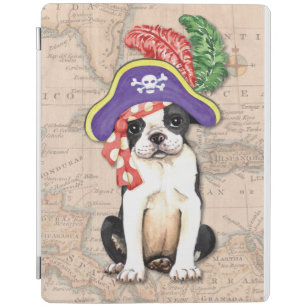 Capa Smart Para iPad Pirata Terrier de Boston
