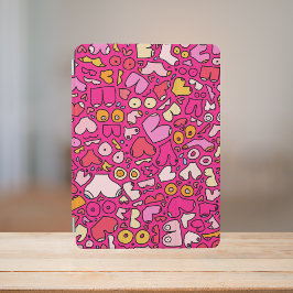 Capa Para iPad Air porta copos colorida de pedra do padrão mamário