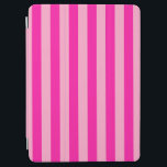 Capa Para iPad Air Vertical Stripes Rosa Quente<br><div class="desc">Listras Verticais - rosa e rosa-quente.</div>