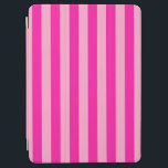 Capa Para iPad Air Vertical Stripes Rosa Quente<br><div class="desc">Listras Verticais - rosa e rosa-quente.</div>