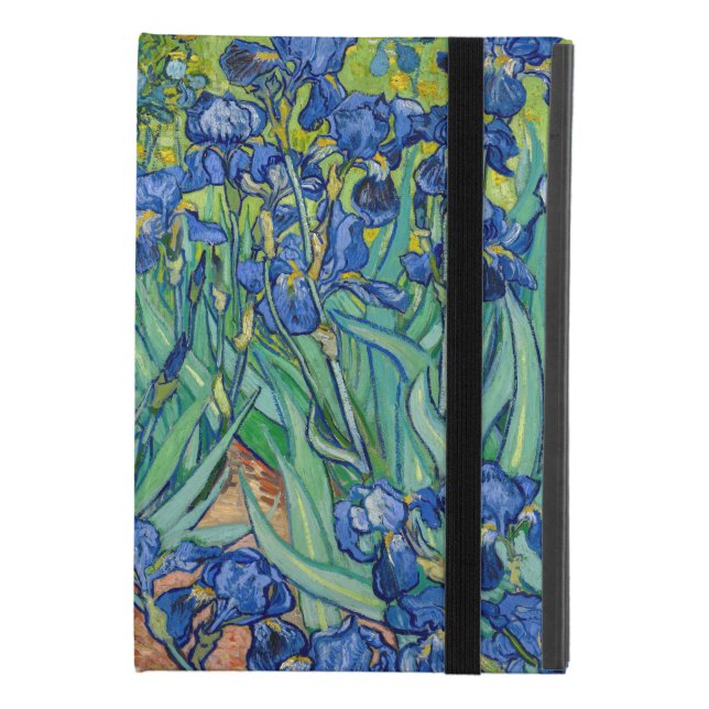 Capa Para iPad Mini 4 Vincent Van Gogh - Irrises (Frente Fechada)