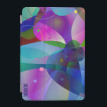 Capa Para iPad Mini Abstrato de arte moderna colorida<br><div class="desc">Arte abstrato colorida moderna.</div>