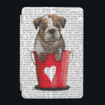 Capa Para iPad Mini Balde De Cachorro Do Amor Vermelho<br><div class="desc">Inspiração e feriados</div>