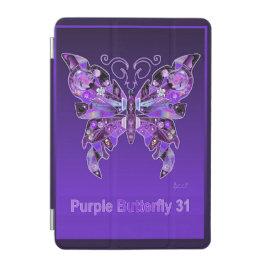Capa Para iPad Mini Borboleta púrpura 31