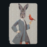 Capa Para iPad Mini Coelho E Pássaro<br><div class="desc">Moda & Figurativa</div>