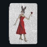 Capa Para iPad Mini Coelho no Vestido Vermelho<br><div class="desc">Animais e Natureza</div>