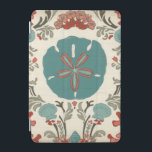 Capa Para iPad Mini Costeira Damask I<br><div class="desc">Vida marinha</div>