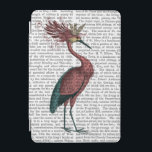 Capa Para iPad Mini Crown Marsala Heron<br><div class="desc">Moda & Figurativa</div>