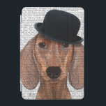 Capa Para iPad Mini Dachshund com Chapéu Negro<br><div class="desc">Pets</div>