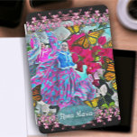 Capa Para iPad Mini Dançar com flores e borboletas PV01<br><div class="desc">Pintura da coleção "Dancing with Flowers & Butterflies PV01" Proteja seu iPad Mini com nosso cobrir personalizado! Ele se dobra em várias posições de suporte e tem um ímã de acordar/sono. Coloque-o com um caso correspondente para segurança extra. Comprar o seu hoje! Personalize na página do produto ou clique no...</div>